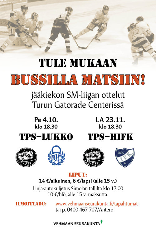 Bussilla matsiin: TPS - Lukko Bussilla matsiin: TPS - Lukko