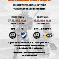 Bussilla matsiin: SM-liigan ottelu TPS-HIFK Bussilla matsiin: SM-liigan ottelu TPS-HIFK