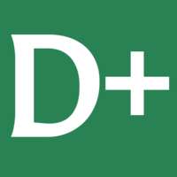 Diakonia-plus -lehden logo, jossa vihreällä pohjalla D-kirjain ja plusmerkki.